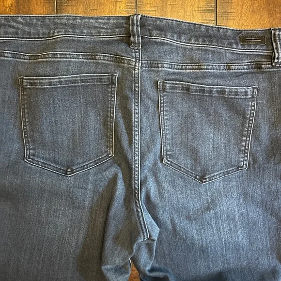 LIVERPOOL Blue Skinny Stretch Jeans Classic Denim, size 16/33 - Picture 5 of 5